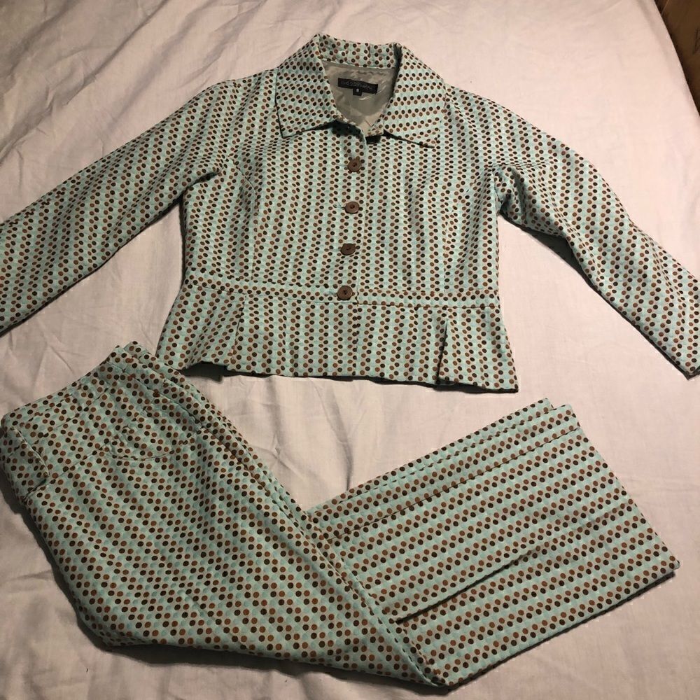 Vintage Donna Rae New York Capri Set